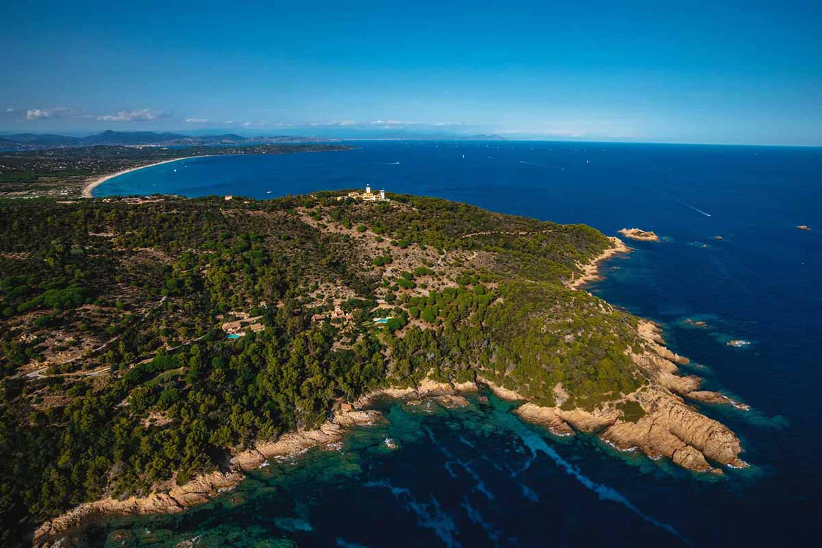 Phare de Cap Camarat à Ramatuelle dans le département du Var