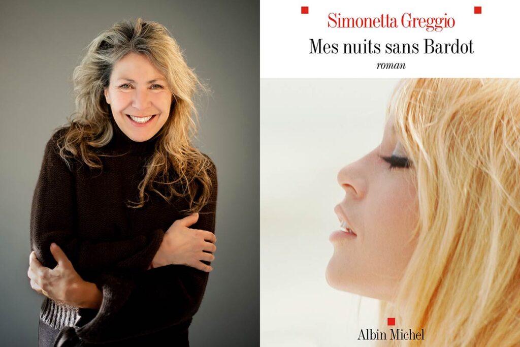 L'auteur Simonetta Greggio et son roman "Mes nuits sans Bardot"