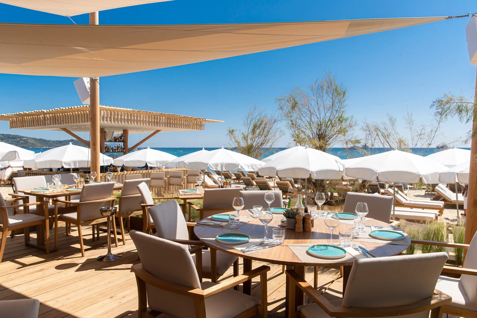 plage privée Saint-Tropez